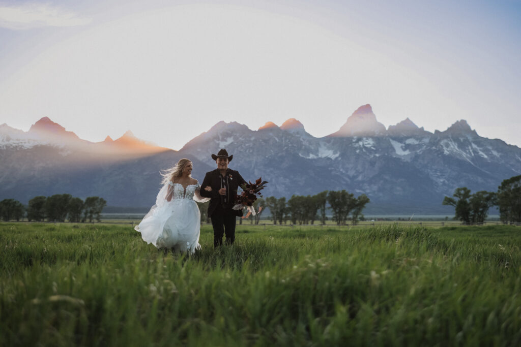 Teton Couple Elopement Photography