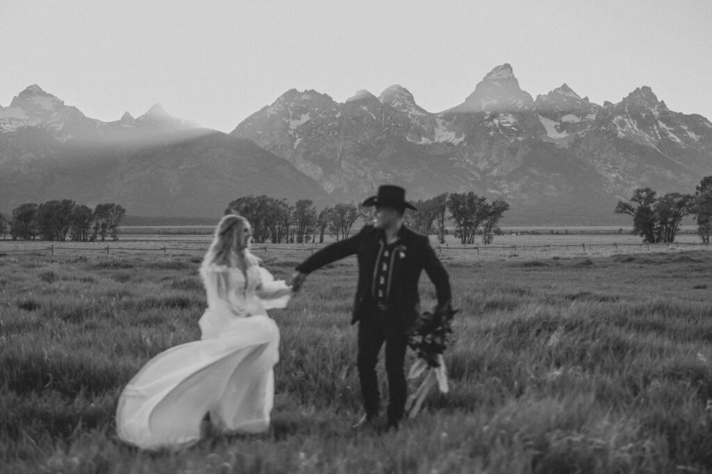 Teton Couple Elopement Photography